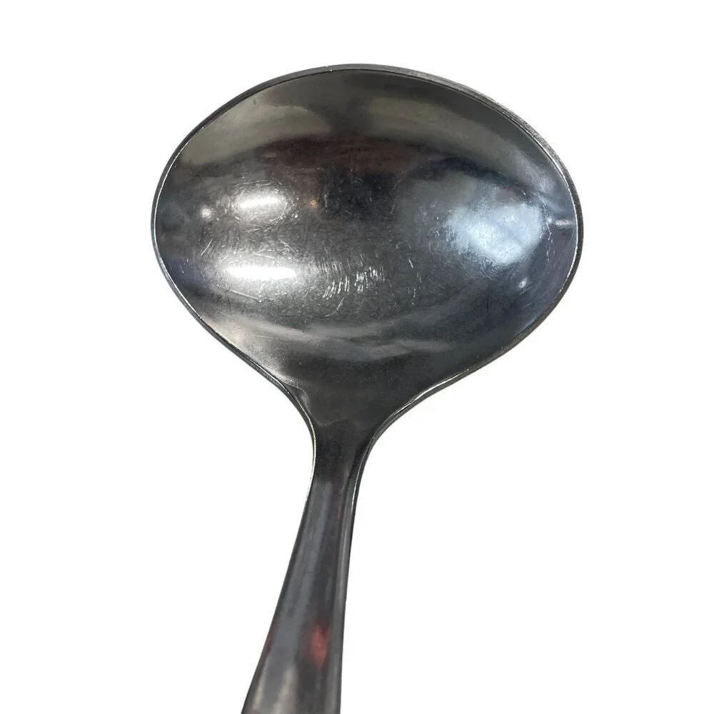 Stainless Steel Gravy Spoon Ladle Denmark 18/8 Silverware Kitchen‎ Utensil